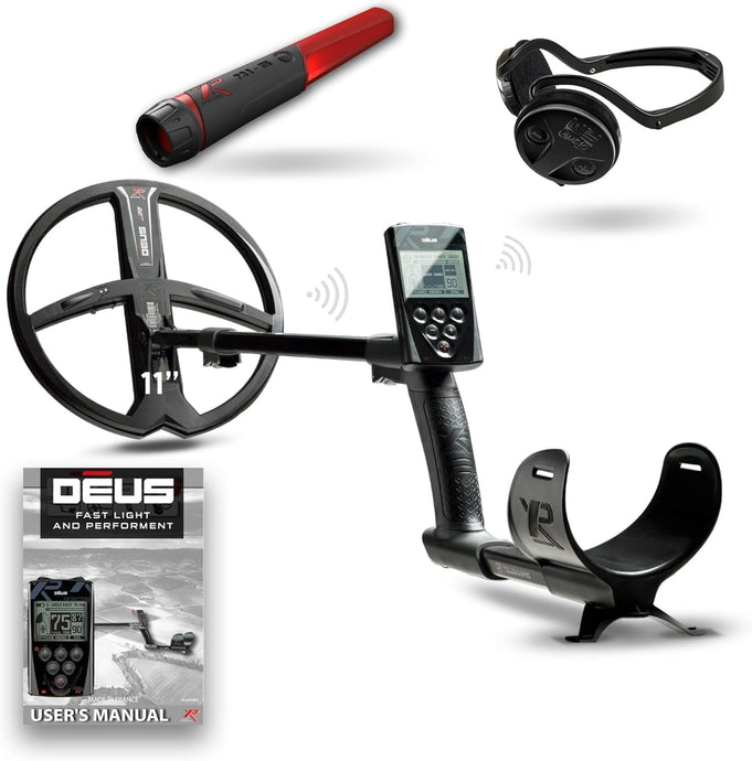 XP Deus - with WSAUDIO Headphones & MI-6 Pinpointer - 11