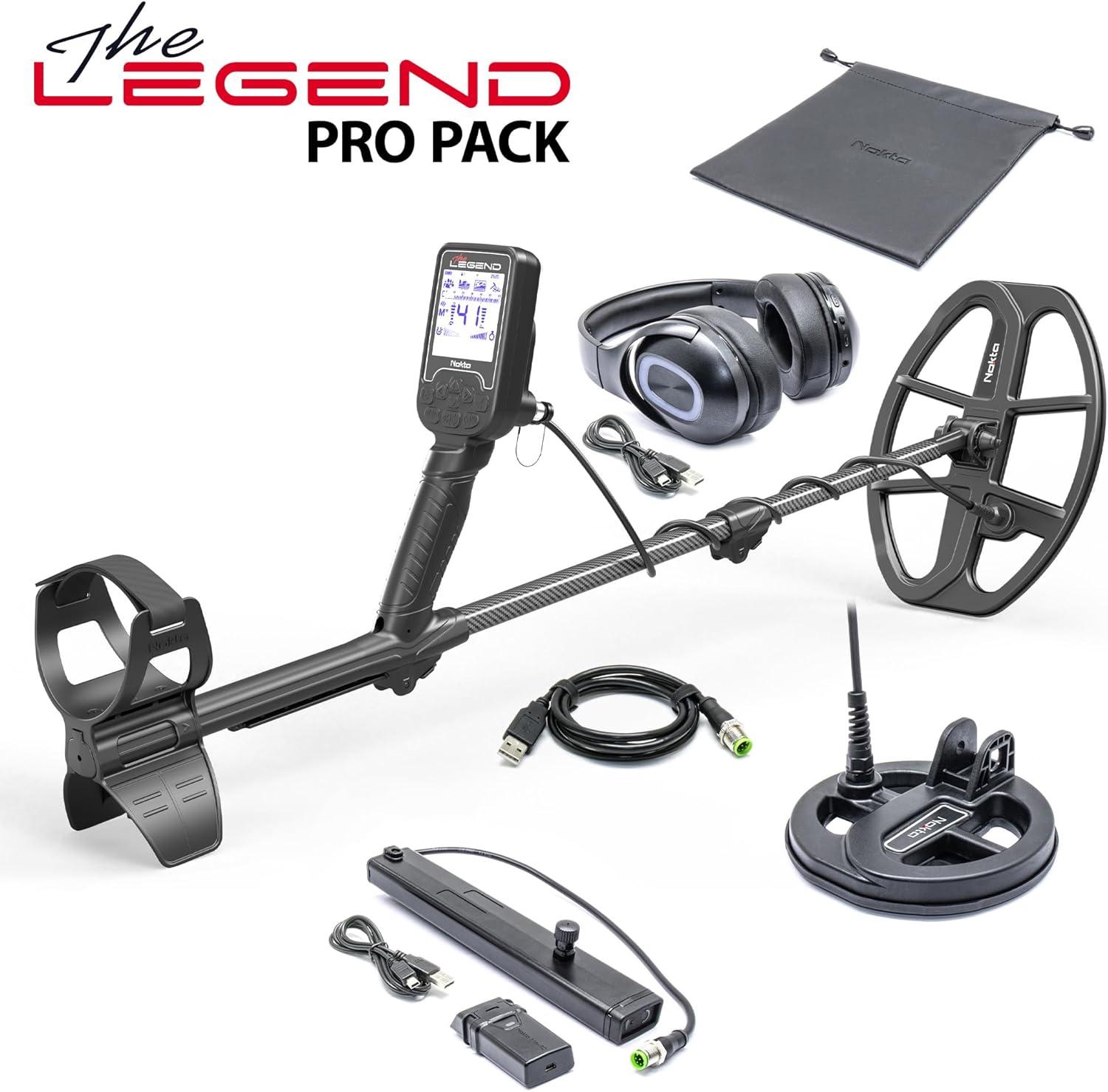 Nokta Legend Pro Pack with LG30 Search Coil and 6" Coil - 2 Coils
