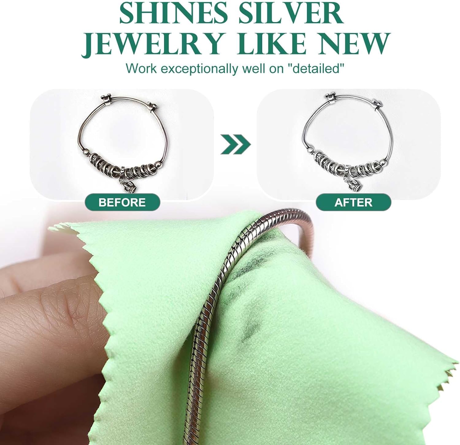 Jewelry Polishing Cloth 5-7/8 Inch Square Suede Cleaning Silver Gold Brass Platinum Coins Bars Rings Earrings Necklace Precious Metal