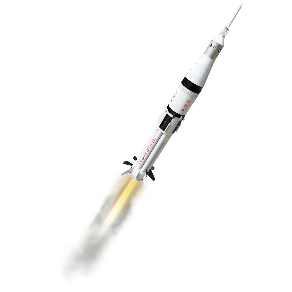 Estes Rockets - Saturn 1B SA-206 Model Rocket Kit, Skill Level: Master