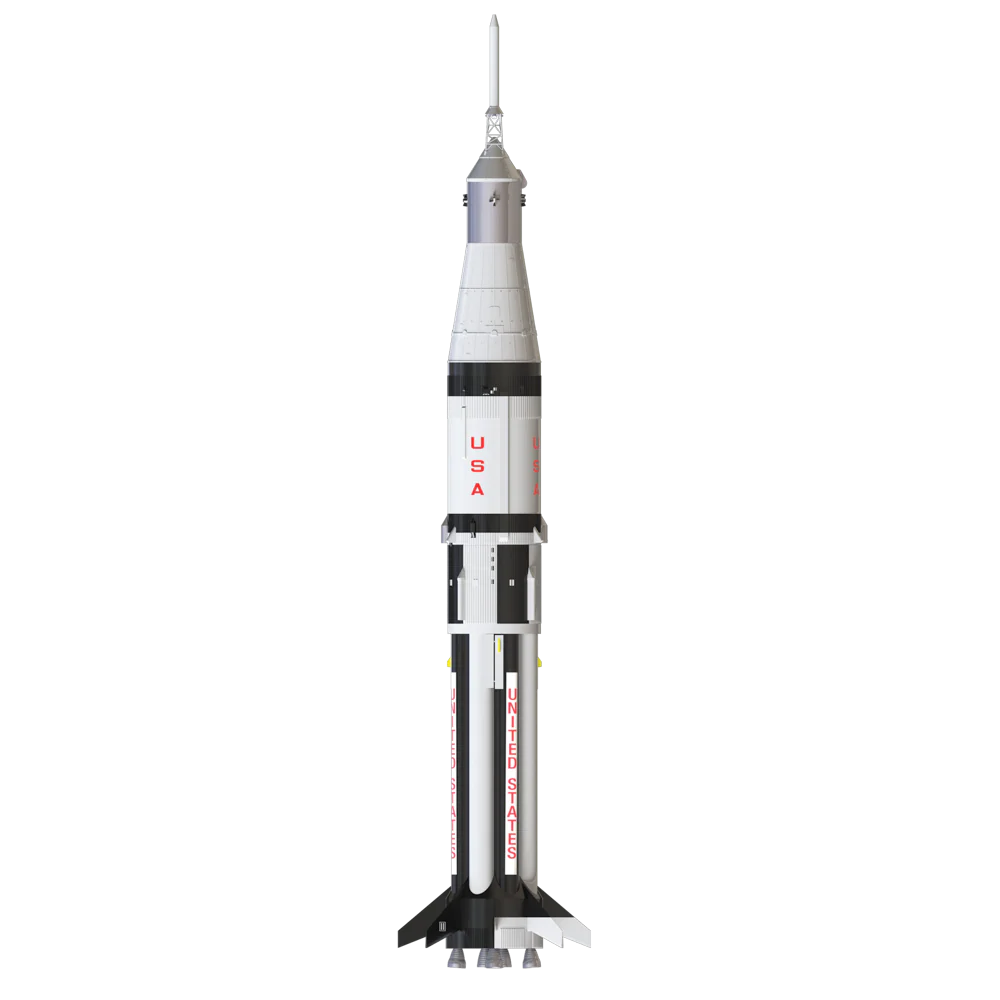 Estes Rockets - Saturn 1B SA-206 Model Rocket Kit, Skill Level: Master