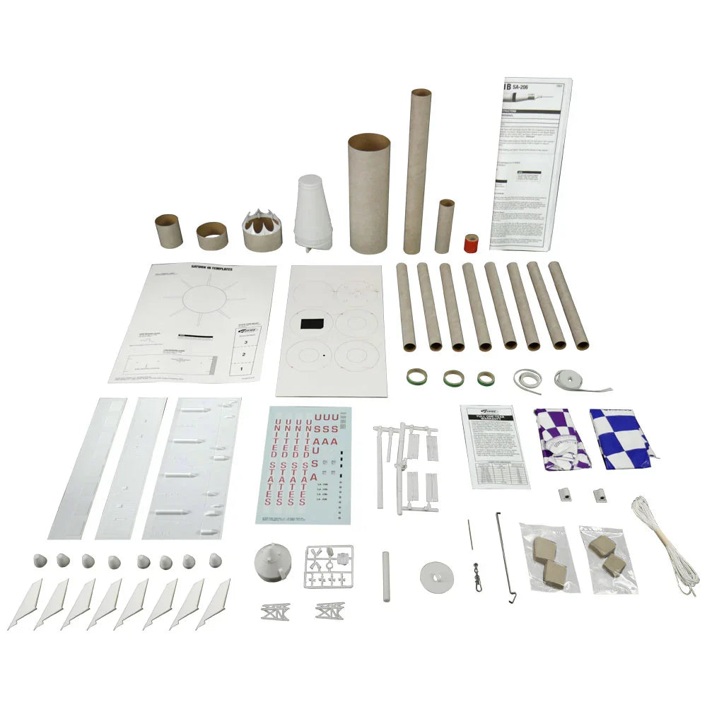 Estes Rockets - Saturn 1B SA-206 Model Rocket Kit, Skill Level: Master