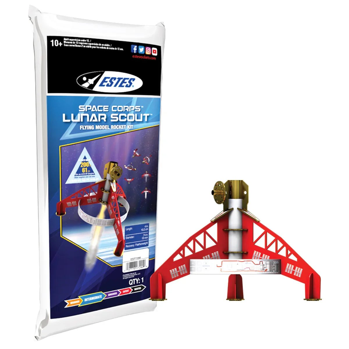 Estes Rockets -  Space Corps™ Lunar Scout™