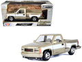 1992 GMC Sierra GT Pickup Truck Gold Metallic with White Sides "American Classics" Series 1/24 Diecast Model Car by Motormax