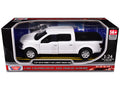 2019 Ford F-150 Lariat Crew Cab Pickup Truck Unmarked Plain White "Custom Builder's Kit - Law Enforcement and Public Service" Series 1/27 Diecast Model Car by Motormax