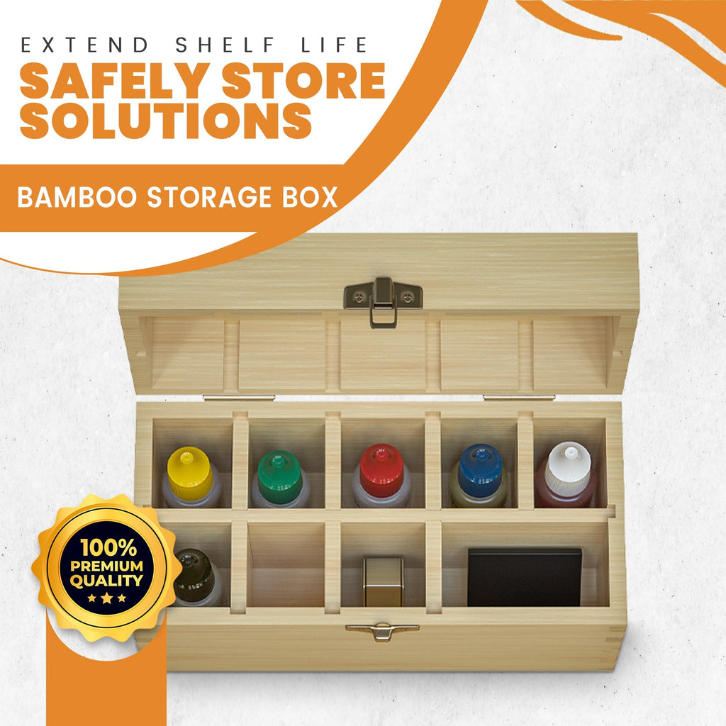 PuriTEST Precious Metal Jewelry Testing Kit Gold Silver Platinum Test Acids Wooden Box 30X Eye Loupe 10K 14K 18K 24K Needle File Cloth Acid