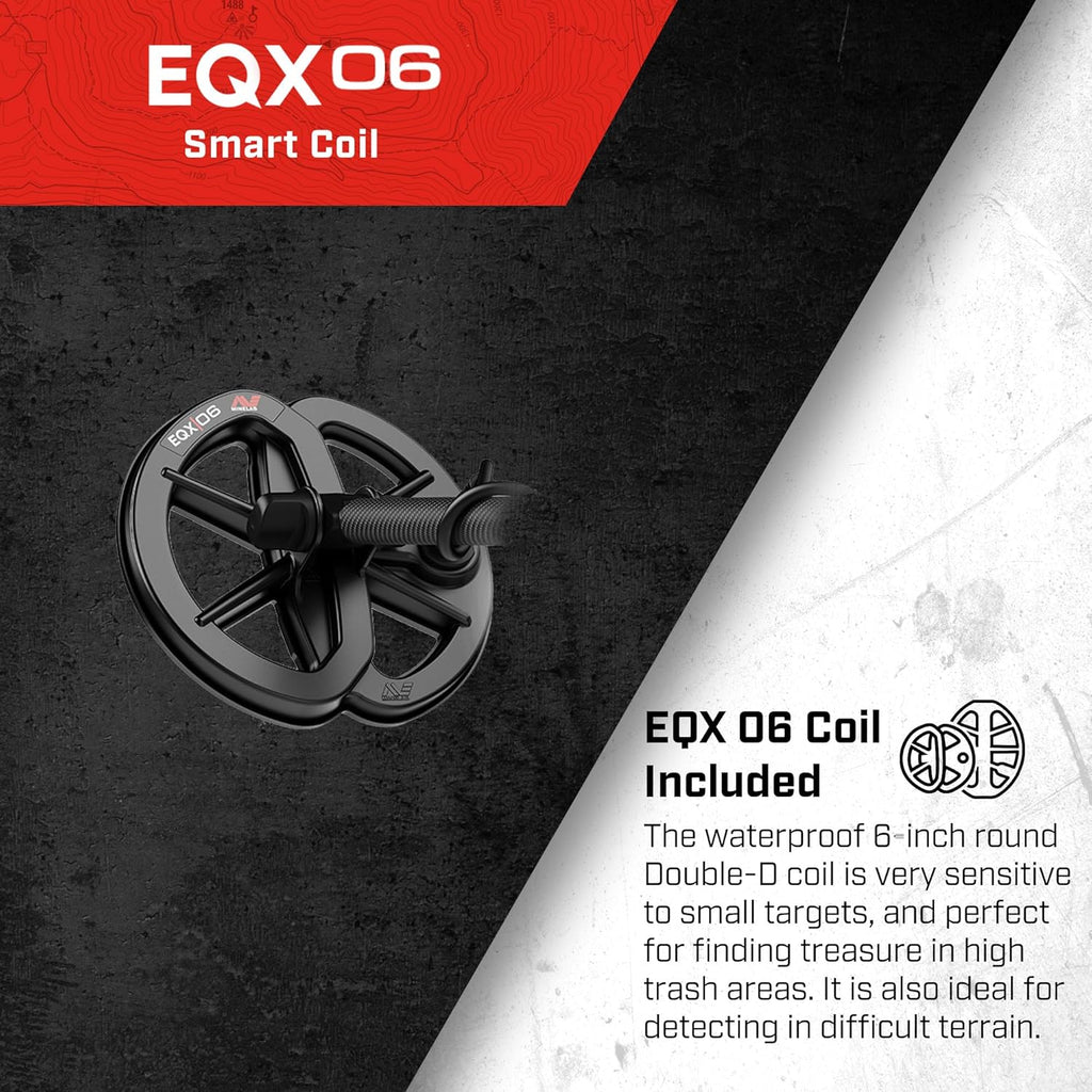 Minelab Equinox 800 with FREE 6 inch Coil