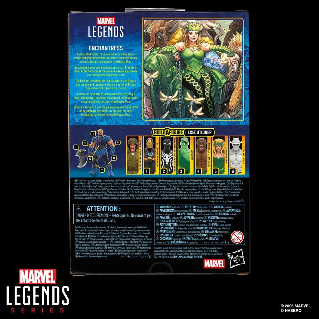 Marvel Legends - Build-A-Figure: Executioner Series - 6-Inch Action Figures