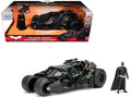 2008 "The Dark Knight" Tumbler Batmobile with Batman Diecast Figurine 1/24 Diecast Model Car by Jada