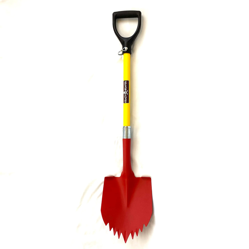 Load image into Gallery viewer, Krazy Beaver Shovel (Textured Red Head / Yellow Handle 45637)
