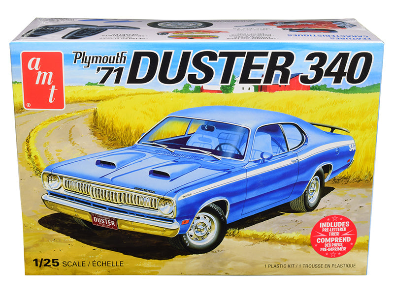 AMT - Skill 2 Model Kit 1971 Plymouth Duster 340 1/25 Scale Model