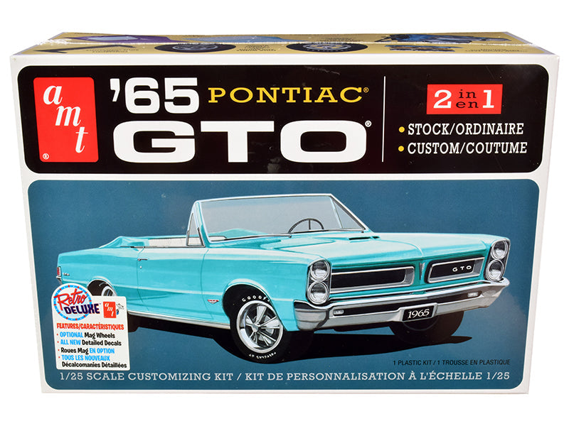 AMT - Skill 2 Model Kit 1965 Pontiac GTO 2-in-1 Kit 1/25 Scale Model