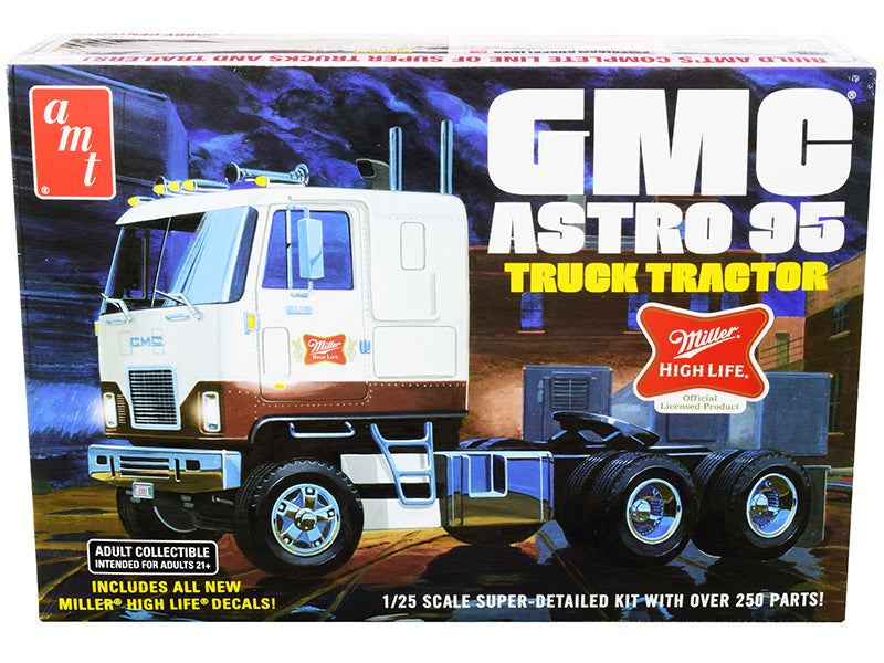AMT - Skill 3 Model Kit GMC Astro 95 Truck Tractor "Miller" 1/25 Scale Model