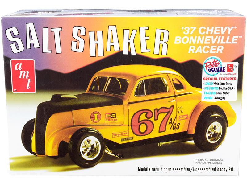 AMT - Skill 2 Model Kit 1937 Chevrolet Bonneville Racer "Salt Shaker" 1/25 Scale Model