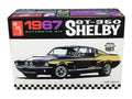 AMT - Skill 2 Model Kit 1967 Ford Mustang Shelby GT350 White 1/25 Scale Model