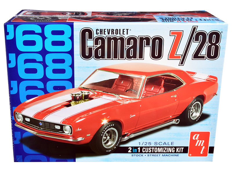 AMT - Skill 2 Model Kit 1968 Chevrolet Camaro Z/28 2-in-1 Kit 1/25 Scale Model