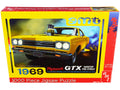 AMT - Jigsaw Puzzle 1969 Plymouth GTX Hardtop Pro Street MODEL BOX PUZZLE (1000 piece) by AMT