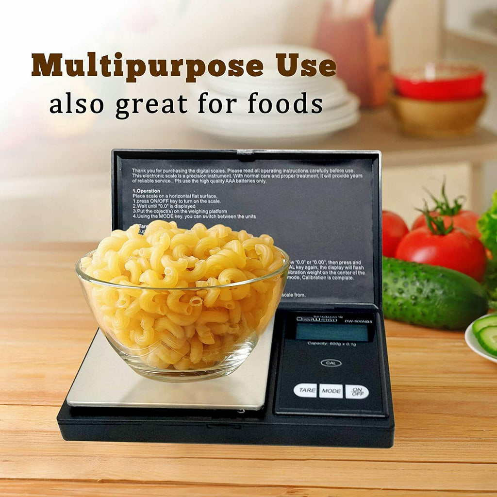 DigiWeigh DW-1000BS Precision Digital Scale – 1000g x 0.1g | Troy, Gram, Ounce, Grain | For Jewelry, Coins, Reloading, Scrap Metals