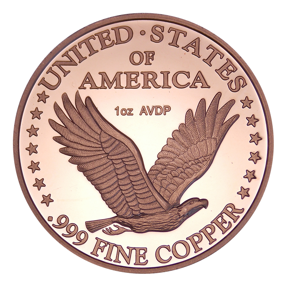 1 oz Copper Round - Standing Liberty - Presale Available 7/1/26