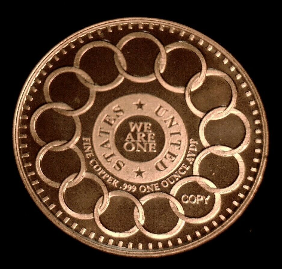 1 oz Copper Round - Fugio Cent