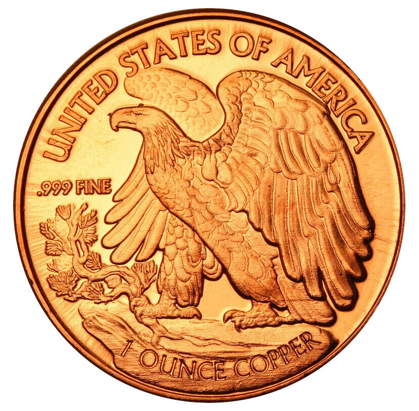 1 oz Copper Round - Walking Liberty  - Presale Available 7/1/26
