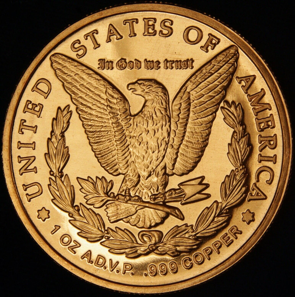 1 oz Copper Round - Morgan Dollar - Presale Available 7/1/26