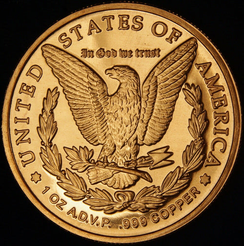 1 oz Copper Round - Morgan Dollar - Presale Available 08/01/2026
