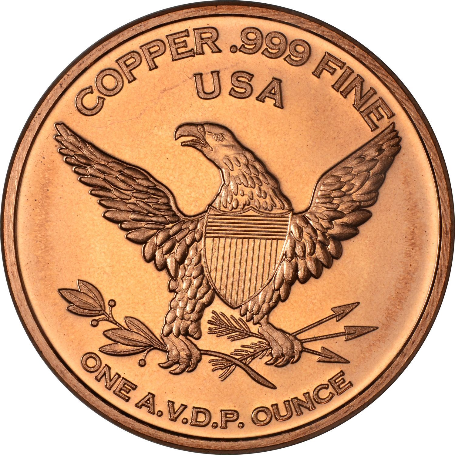 1 oz Copper Round - 9/11 We Shall Never Forget