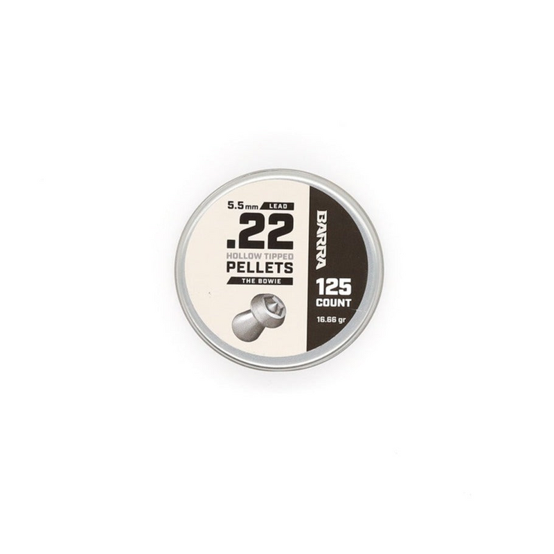 Load image into Gallery viewer, Bowie Hollow Tipped .22 Caliber Pellets - 125 Count
