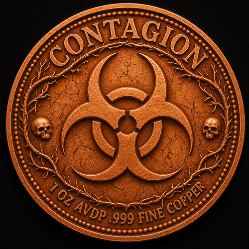 1 oz Copper Round - Grave Digger