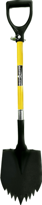 Krazy Beaver Shovel (Black Textured Head / Yellow Handle 45635)