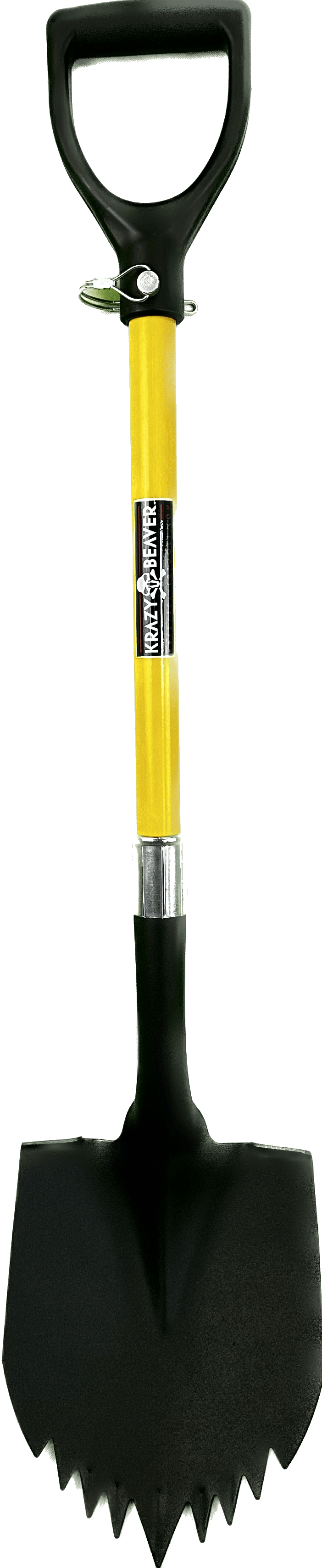 Load image into Gallery viewer, Krazy Beaver Shovel (Black Textured Head / Yellow Handle 45635)
