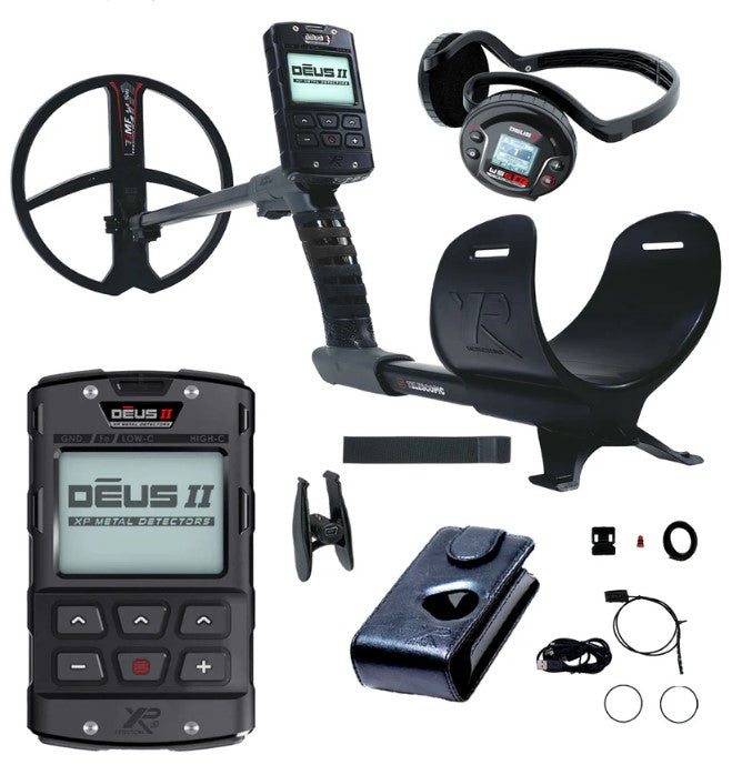 DEUS II Detector - 28 FMF Coil (11"), RC & WS6 ST, ENGLISH Manual