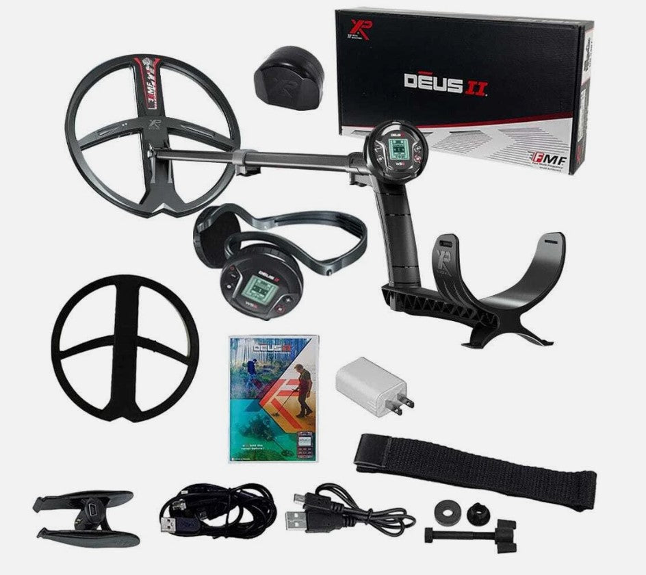 XP Deus II (2) WS6 Master Metal Detector - 11" FMF Coil