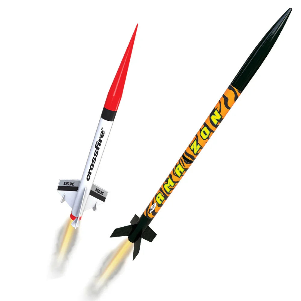 Estes Rockets - Tandem-X Rocket Launch Set, Amazon (E2X) & Crossfire ISX