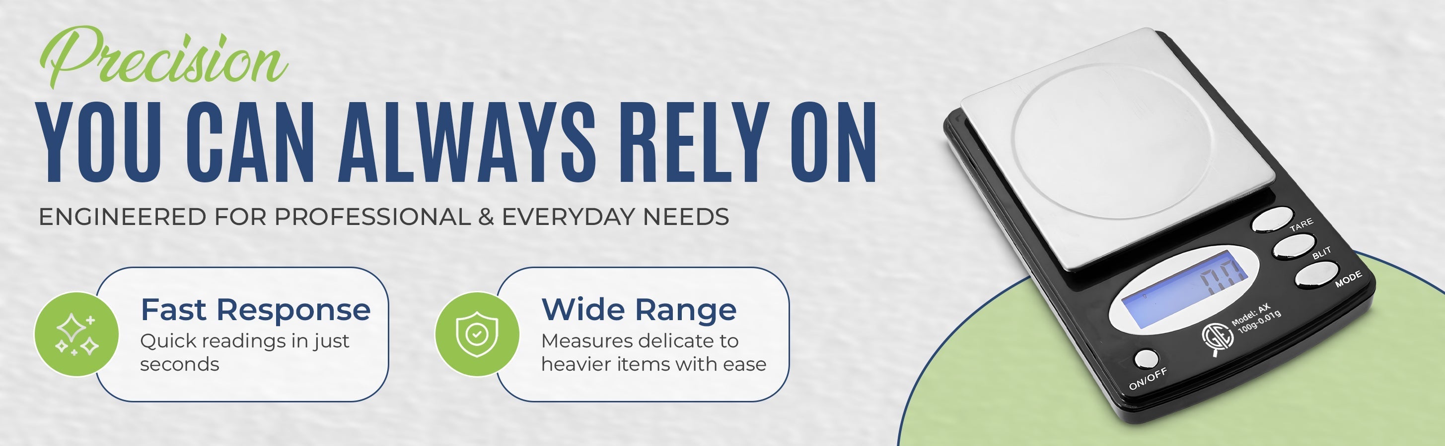 GTE 100AX Professional Digital Jewelry Scale – 6 Modes: g, oz, gn, ct, ozt, dwt - 100g × 0.01g Accuracy