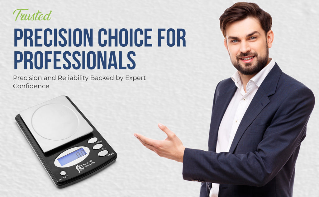 GTE 100AX Professional Digital Jewelry Scale – 6 Modes: g, oz, gn, ct, ozt, dwt - 100g × 0.01g Accuracy