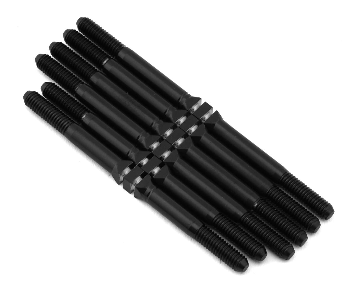 Team Associated SC6.4 HyperMax Ti Turnbuckles (Black)