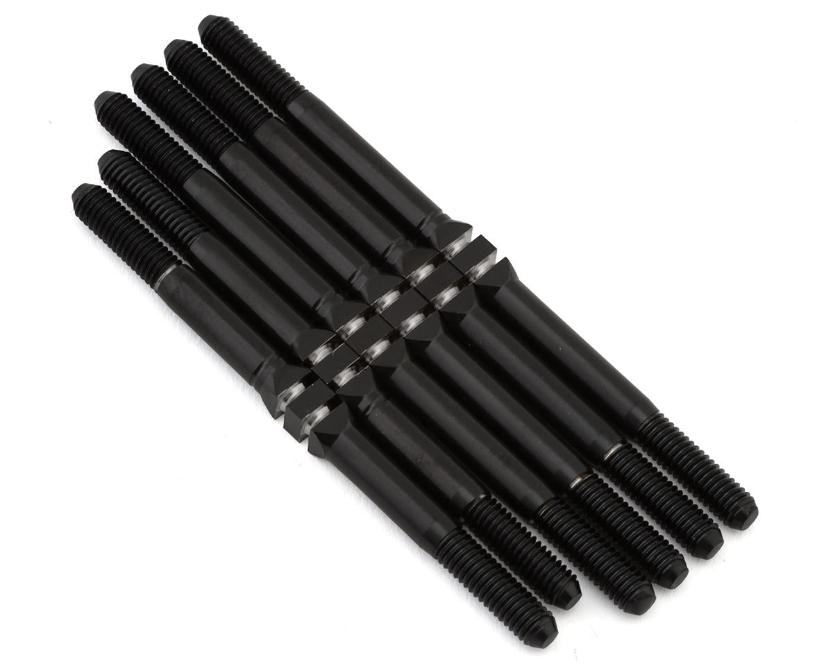 Team Associated T6.4 HyperMax Ti Turnbuckles (Black)