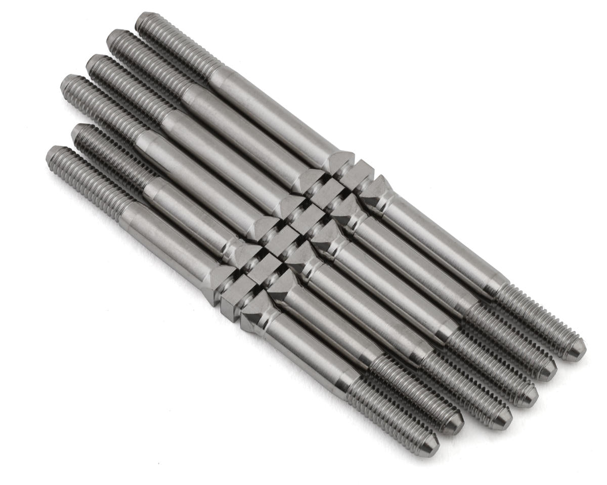 Team Associated T7 HyperMax Titanium Turnbuckles, Natural
