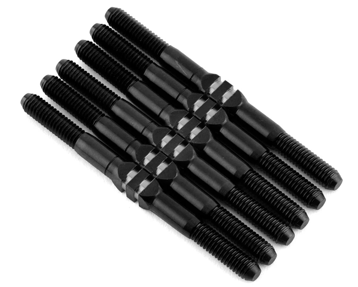 TLR 22X-4 - HyperMax 3.5mm Titanium Turnbuckle Kit, Black