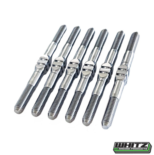 Xray XB2 2020 - HyperMax 3.5mm Titanium Turnbuckle Kit - Natural