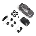 nano-TTR 1989 BMW M3 E30 Ravaglia Painted Body Set - Dark Silver