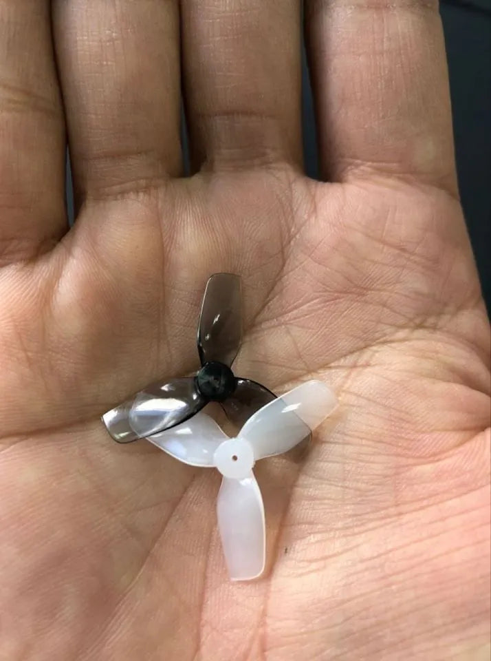 HQProp - Ultralight Whoop Prop 31MMX3 (1.2X1.1X3) (2CW+2CCW)-Poly Carbonate-1MM Shaft