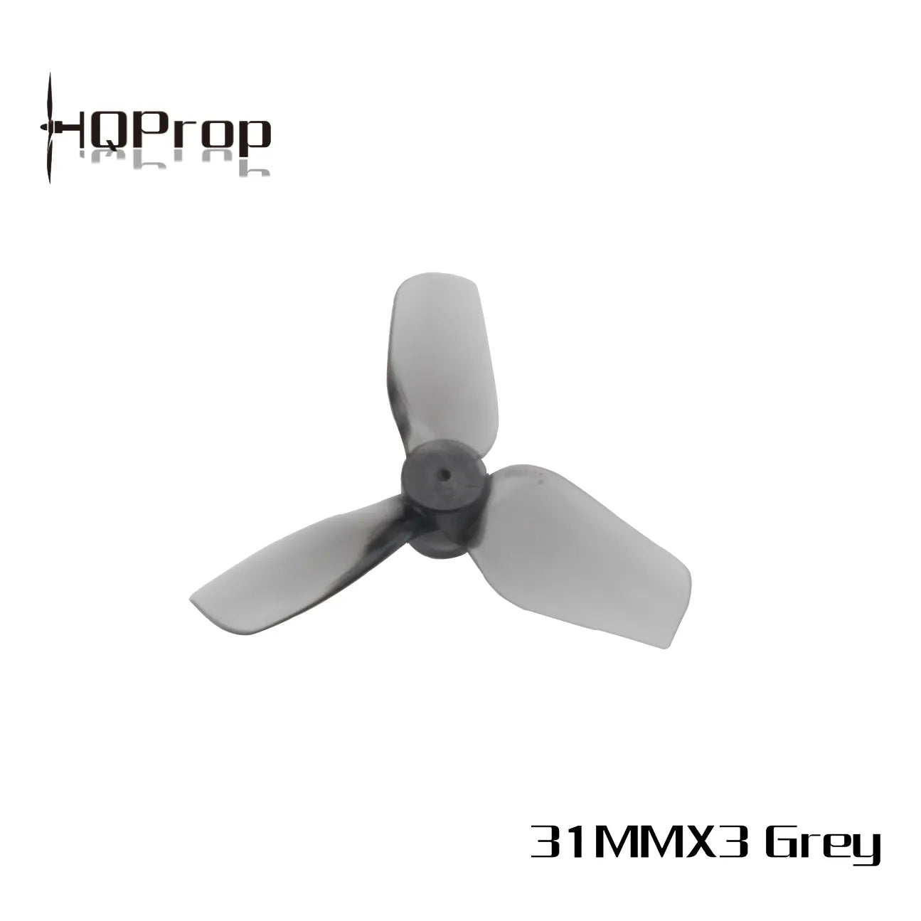 HQProp - Ultralight Whoop Prop 31MMX3 (1.2X1.1X3) (2CW+2CCW)-Poly Carbonate-1MM Shaft