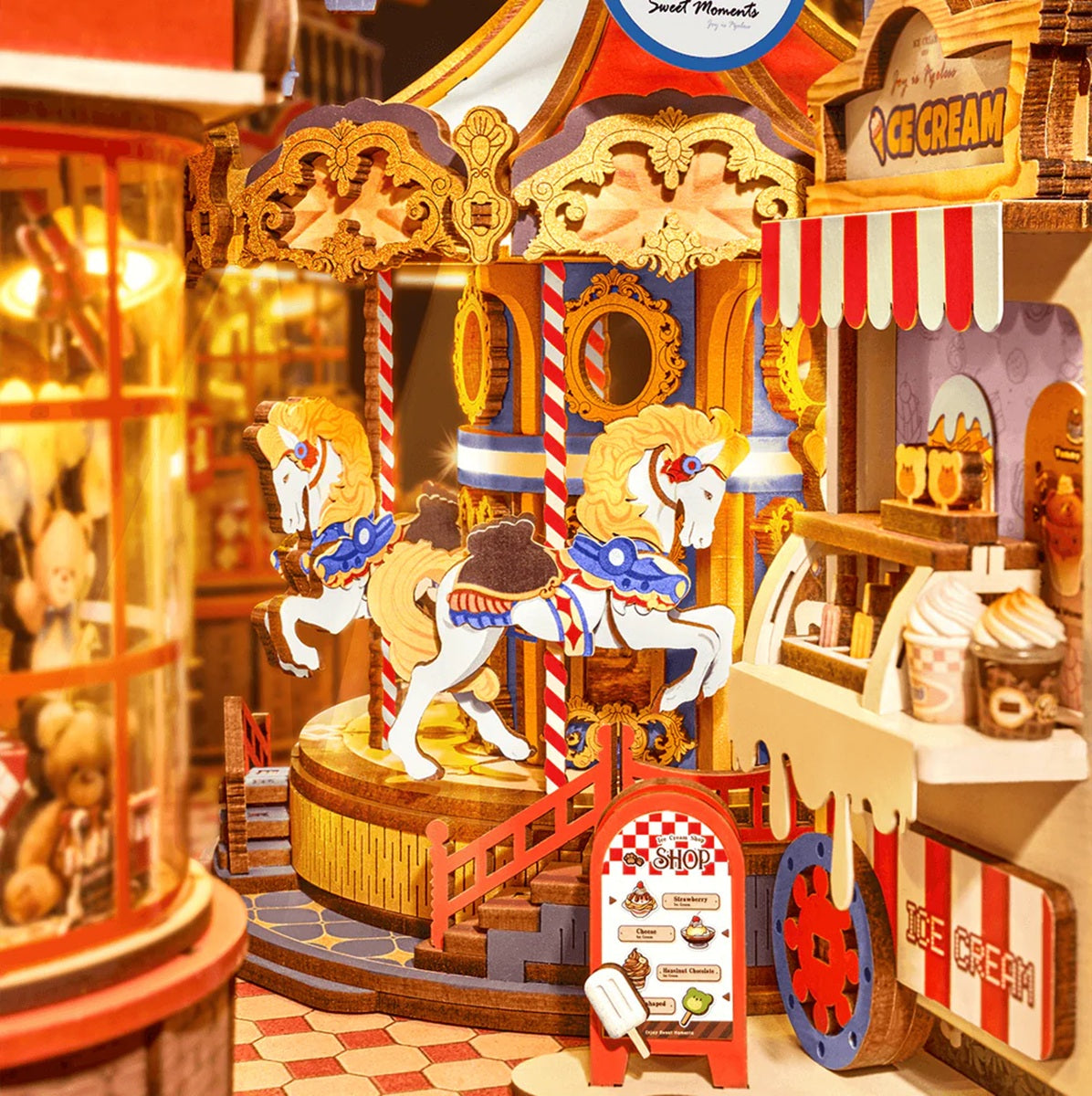 Rolife Fairytale Amusement Park DIY Book Nook TGB17
