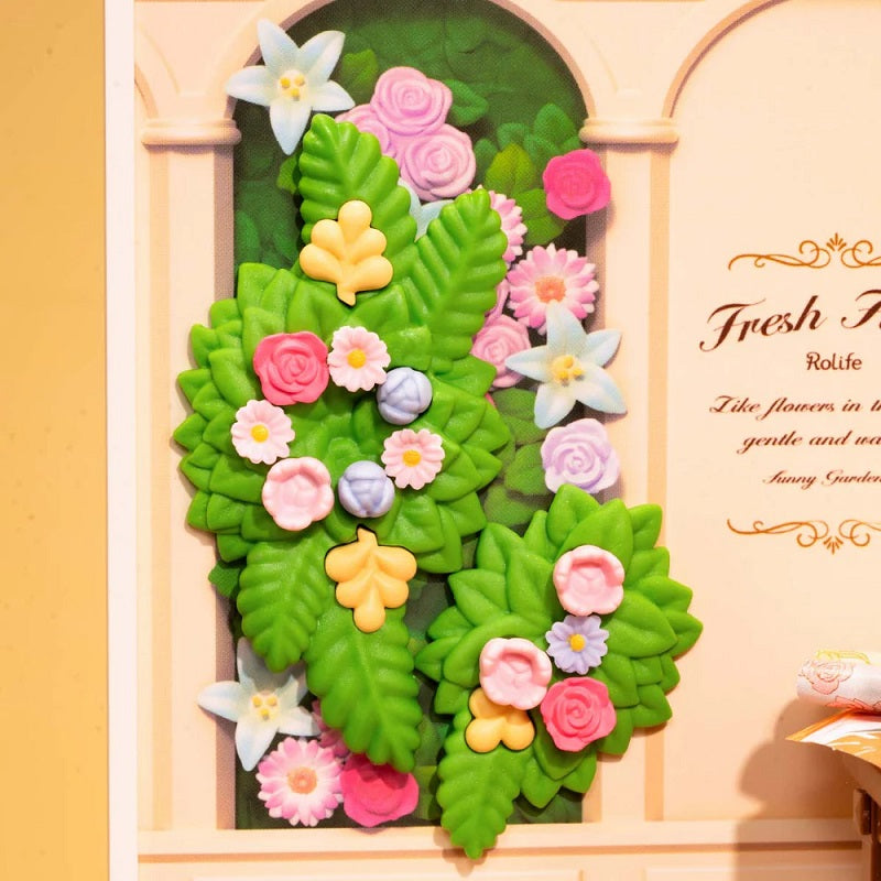 Rolife Fresh Flower Shop DIY Miniature House DW017B