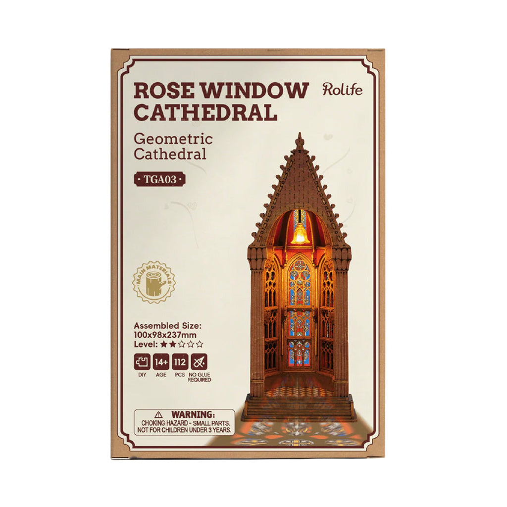 Rolife Geometric Cathedral 3D Wooden Puzzle TGA03