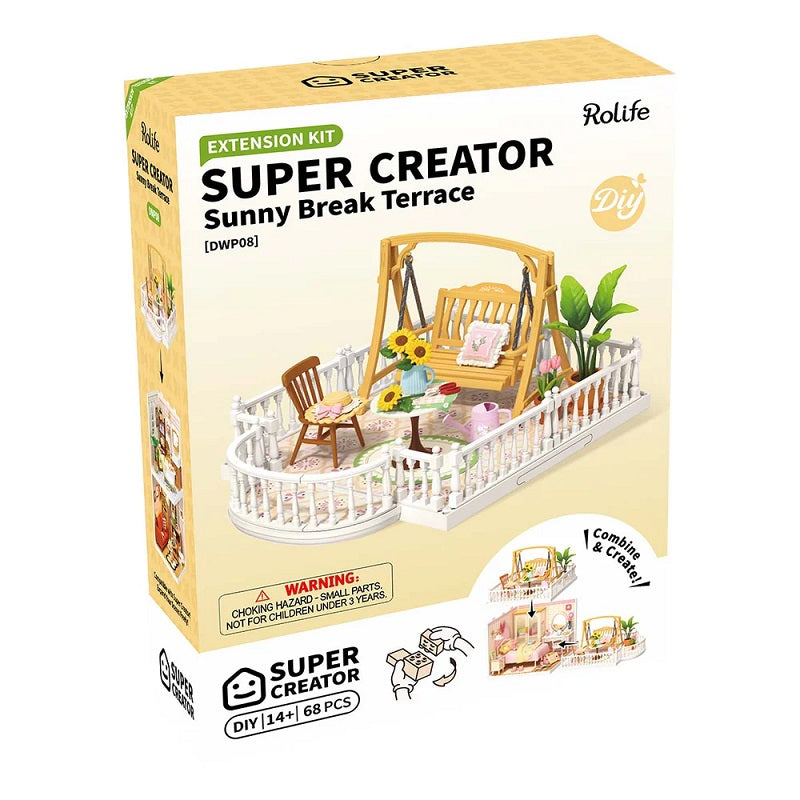 Rolife Sunny Break Terrace Super Creator Extension Pack DWP08