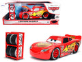 Jada - Lightning McQueen #95 Red with Extra Wheels Disney & Pixar "Cars" Movie "Hollywood Rides" Series Diecast Model Car by Jada